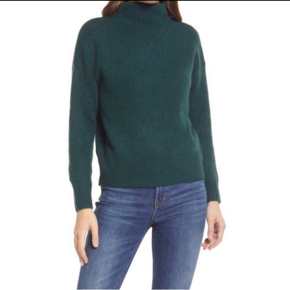 ✨ Madewell Dillon Mock Neck Pullover Sweater